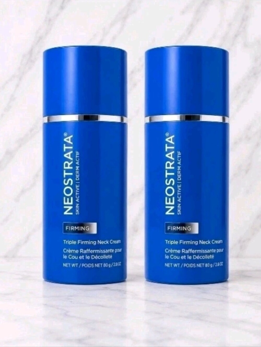 2 x Neostrata Skin Active Triple Firming Neck Cream 2.8 oz/ 80g ea. NEW!